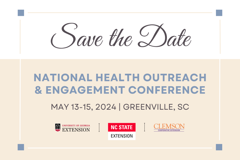 Save the Date: National Health Outreach and Engagement Conference (NHOC)